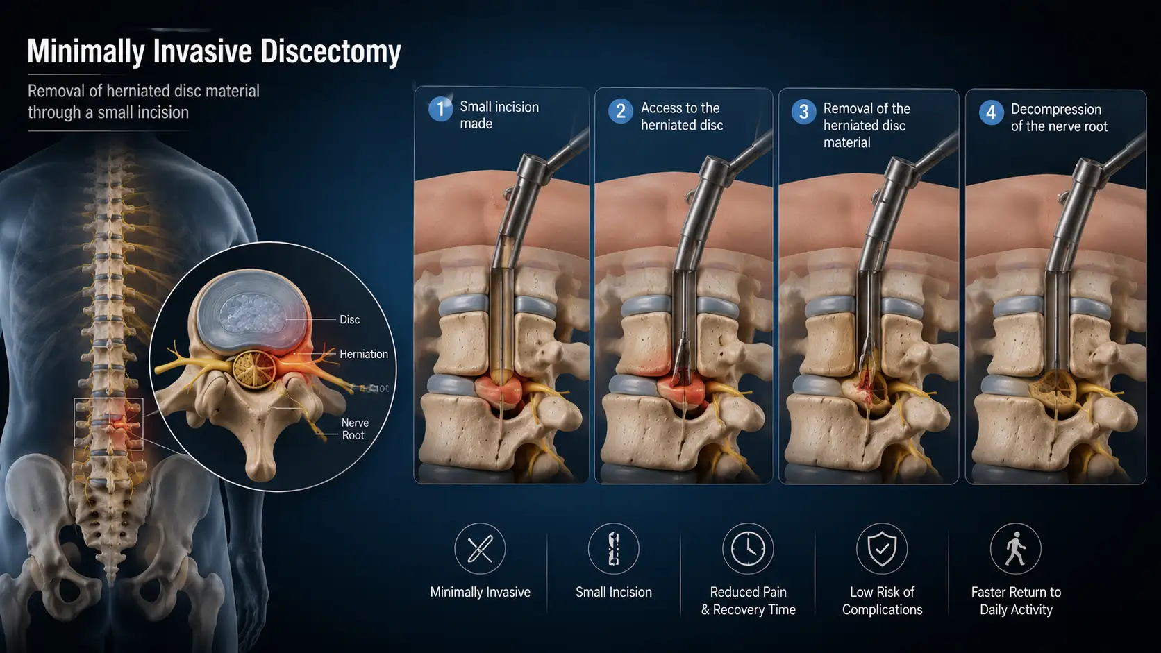 Minimally Invasive Discectomy Surgery